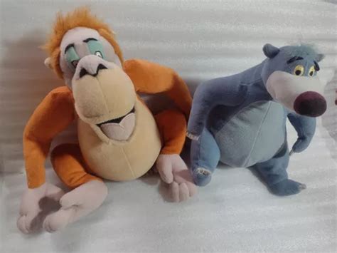 Pack Peluches Rey Louie Y Oso Baloo Libro De La Selva 23cm MercadoLibre