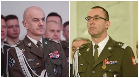 Dymisje w Wojsku Polskim Generałowie Rajmund Andrzejczak oraz Tomasz