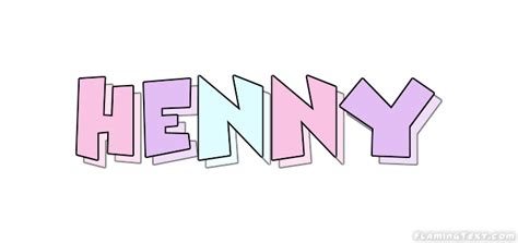 Henny Logo | Free Name Design Tool from Flaming Text