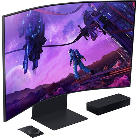 SAMSUNG Odyssey Ark 55-Inch Curved Gaming Screen, 4K UHD 165Hz 1ms (GTG ...