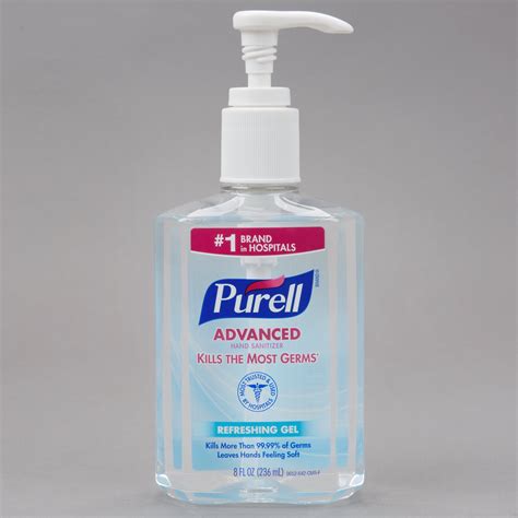 Purell® Advanced 8 Oz Gel Instant Hand Sanitizer 12case