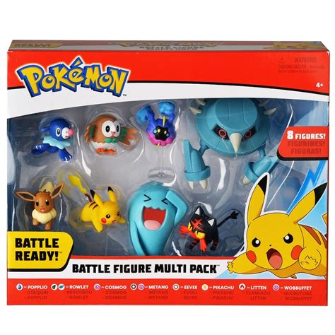 Pokemon Battle Figure Collector 8 Figure Pack Pokemon Lego Pokemon Pokemon Toy