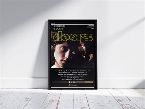 The Doors Poster the Doors Poster Rock Music Poster Album Cover Poster ...