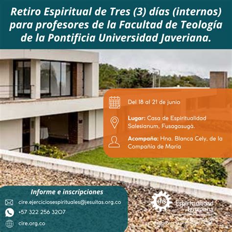 Retiro Espiritual De Tres D As Internos Para Profesores De La