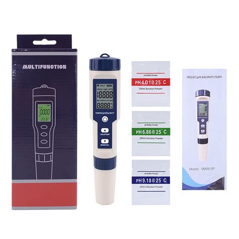 Ez Ph Tds Ec Salinity Temperature In Pen Type Digital Water