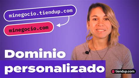 Configurar Un Dominio Personalizado En Tiendup Youtube