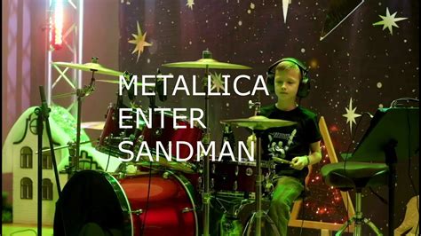 Metallica Enter Sandman Drum Cover YouTube