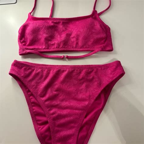 No Boundaries Swim No Boundaries Pink Bikini Set Poshmark