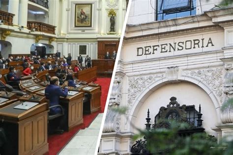 Congreso ¿quiénes Integran Comisión Que Elegirá Candidatos Para Defensor Del Pueblo