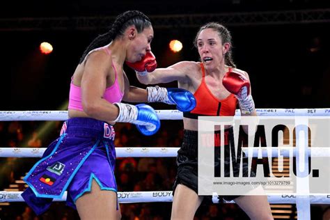 Boxing Tszyu Horn Shanell Dargan Left And Jaala Tomat During Their