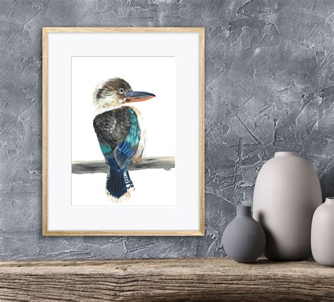 Blue Winged Kookaburra Natures Rewards Handmade