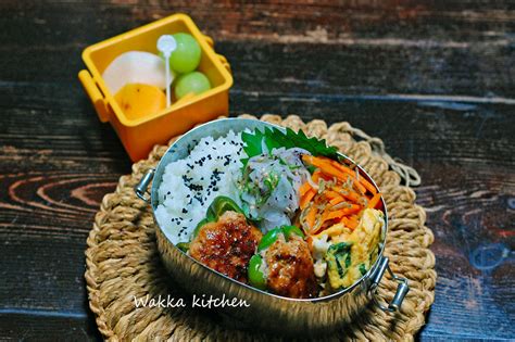 ピーマンの肉詰め弁当 Wakka Kitchen 佐藤わか子の自宅で学ぶ各国料理教室