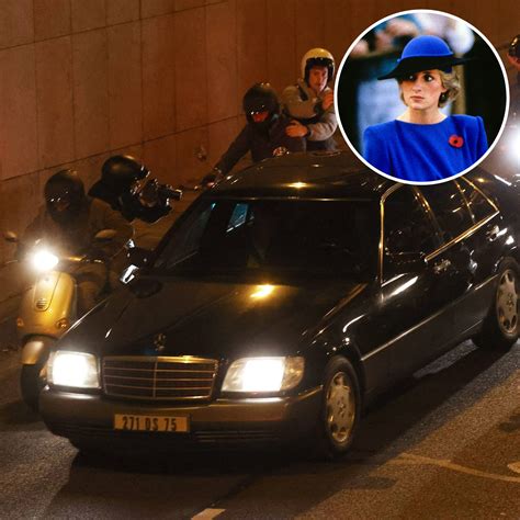 ‘The Crown’ Films Princess Diana Car Crash in Paris | In Touch Weekly