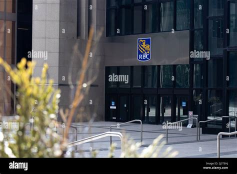 The Royal Bank Of Canada Rbc Logo Is Seen At The Base Of The Royal