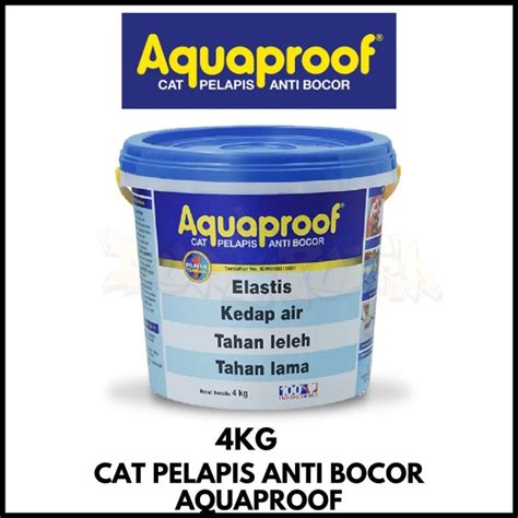 Pelapis Anti Bocor Aquaproof Galon 4Kg Lazada Indonesia