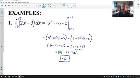 The Fundamental Theorem Of Calculus Evaluating Definite Integrals