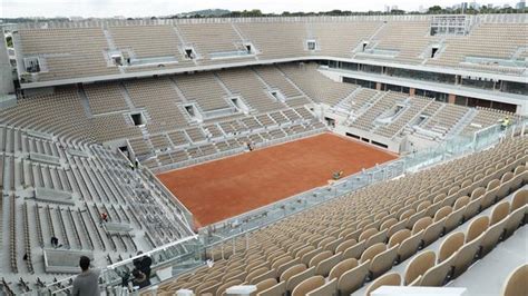 Roland Garros Le nouveau court Philippe Chatrier se dévoile Roland