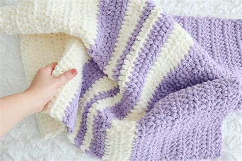 Easy And Fast FREE Crochet Baby Blanket Pattern Crochet Blanket