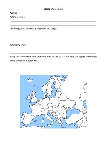 The Coastal System Aqa A Level Revision Work Book Teaching Resources