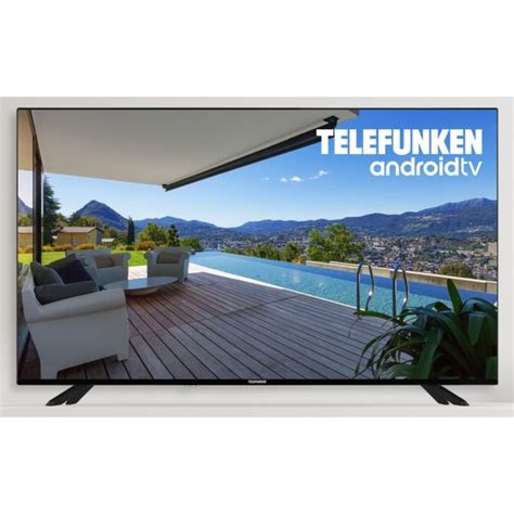 Dtua Led Uhd Hdr Android Smart Tv Wifi Dvbt C Telefunken