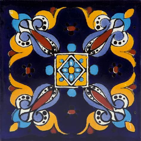 Mexican Ceramic Tiles Cuadrado By Cerames 30 Decorative Mexican