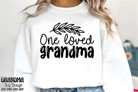 Grandma SVG One Loved Grandma SVG Graphic By CraftArt Creative Fabrica