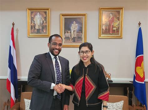 U S Ambassador To Asean Paid A Courtesy Call On Ambassador And