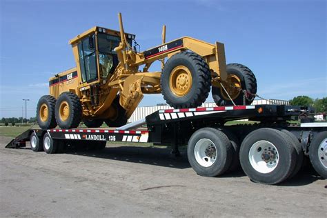 Landoll Corporation Model 135b Lowboy Trailers Heavy Equipment Guide