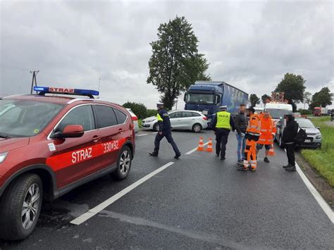 Śmiertelny wypadek na trasie Bonin Koszalin Trzech nastolatkow z BMW