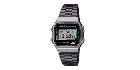 Casio X Uno A168 Watch Collaboration Hypebeast