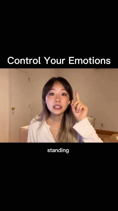 How To Control Your Emotions Youtube