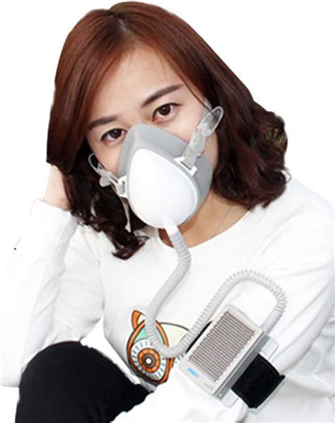 Molipow Wearable Air Purifier Mask Powered Respirator Mask