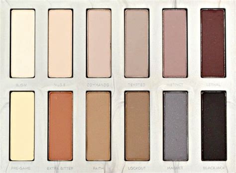 Urban Decay Naked Ultimate Basics Palette Swatches Review