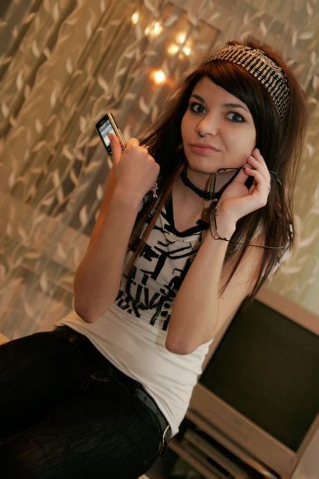 Barely Legal Teen Kaira 18 Takes Her Glasses Off While Modeling Non Nude CoedCherry