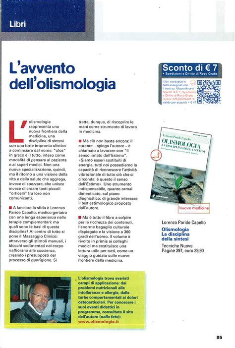 Recensioni Olismologia La Disciplina Della Sintesi