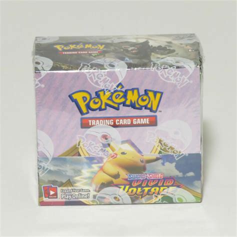 Pokémon Tcg Sword And Shield Vivid Voltage Booster Box For Sale Online