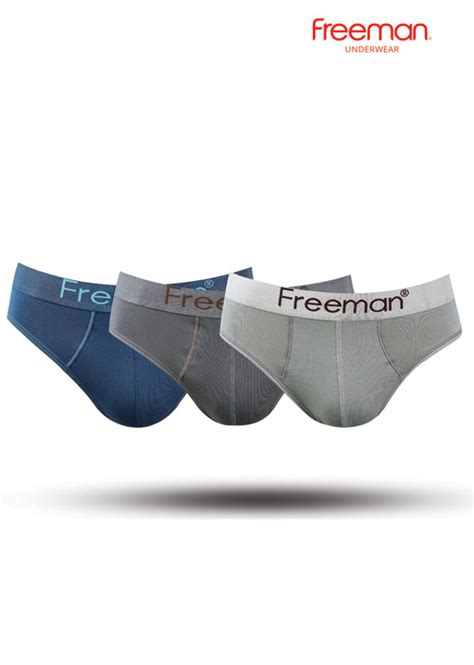 6029 Combo 3 quần lót nam Freeman Quần bikini nam Quần sịp nam