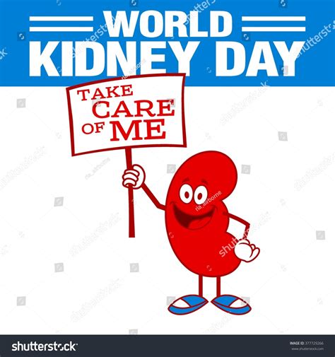 Kidney Health Awareness Template Stock Vector (Royalty Free) 377729266