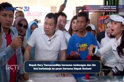 Seru Hary Tanoesoedibjo Ikut Belanja Ke Pasar Jadi Bintang Tamu Bedah