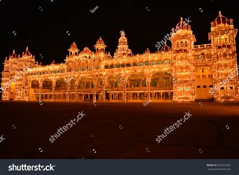 Night Mysore Palace Stock Photo 344757845 | Shutterstock