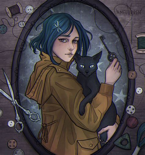 Coraline By Amedarren On Deviantart Coraline Art Coraline Jones