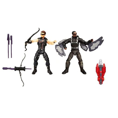 Marvell Universe Avengerss Age Of Ultron Hawkeye And Falcon 375 Inch 1