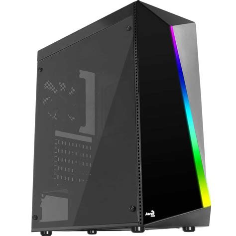 Obudowa Aerocool Pgs Shard Rgb Aeropgsshardrgb Bk Atx Micro Atx Mini