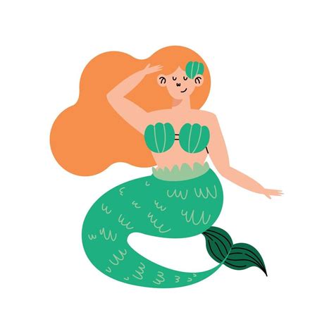 Mermaid Vector Icon 11175480 Vector Art At Vecteezy