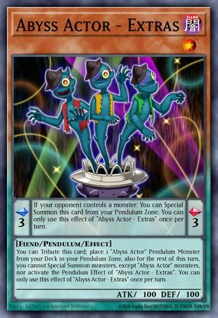 Abyss Actor Extras Yu Gi Oh Card Database Ygoprodeck