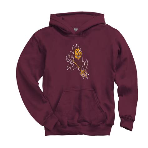 Asu Distsparky Youth Hood Mrn Cactus Sports