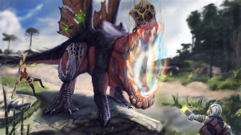 Anjanath Hunting by KingVoidC on DeviantArt