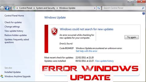 Cara Mengatasi Windows Update Error Pada Windows How To Fix Windows