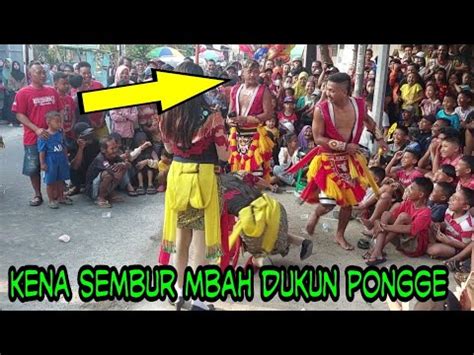 Reog Ponorogo Di Desa Dagangan Madiun Kentong Suro Ganong Kena Sembur