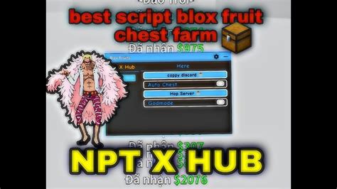 Best Scripts Blox Fruit Chest Farm Npt X Hub Scripts Chest Farm Trên điện Thoại Arceus 212